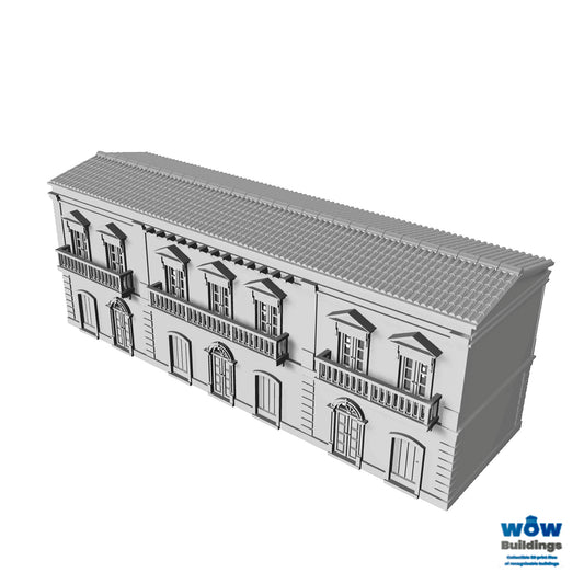 Italy City 2 Storey Apartment Block