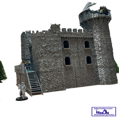 Lord's Tower Damaged