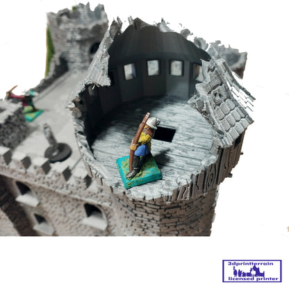 Lord's Tower Damaged