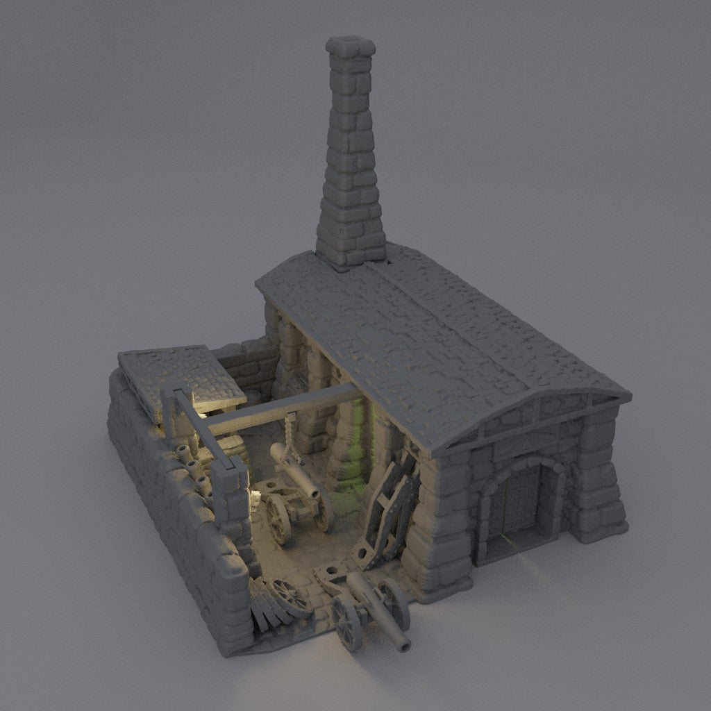 Medieval Cannon Forge – WAWBattlefield