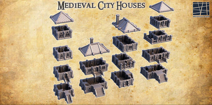 Medieval City Houses