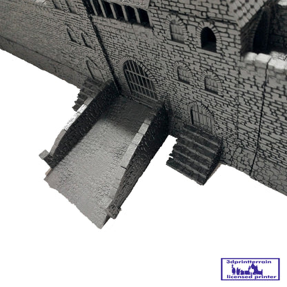 Medieval City Town Wall B