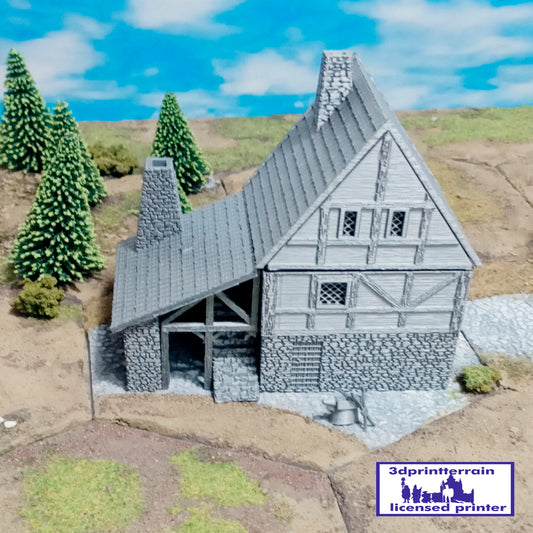 Medieval Town Forge Timber