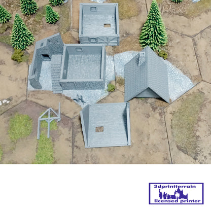 Medieval Town Forge Timber