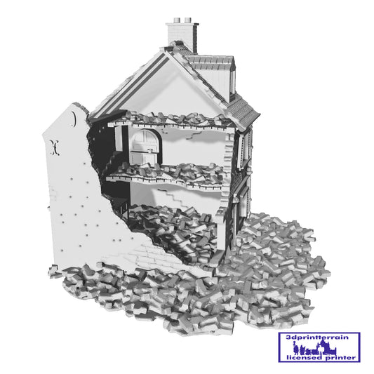 Normandy Town House Destroyed 2