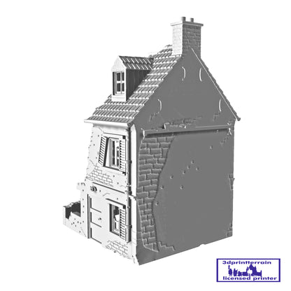 Normandy Town House Destroyed 2