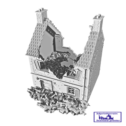 Normandy Town House Destroyed 3