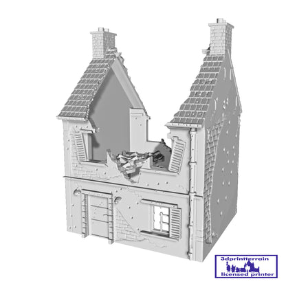 Normandy Town House Destroyed 3