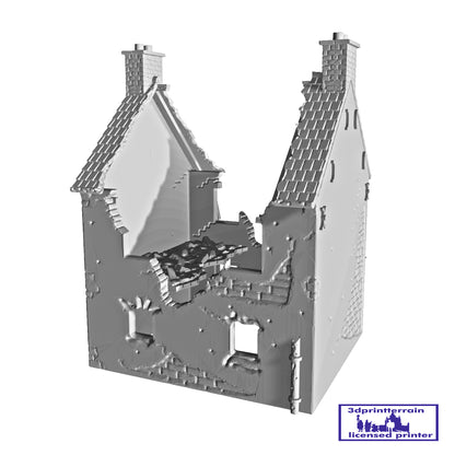 Normandy Town House Destroyed 3