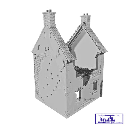 Normandy Town House Destroyed 3