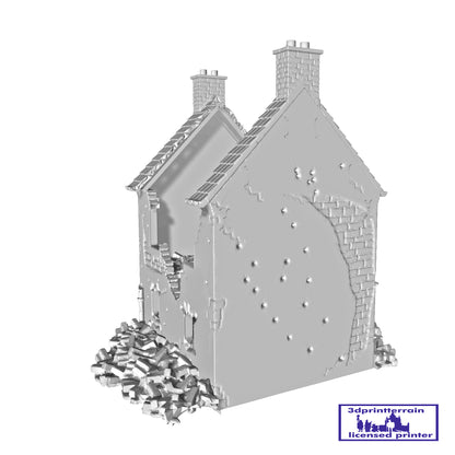 Normandy Town House Destroyed 4