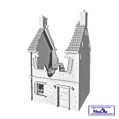 Normandy Town House Destroyed 4