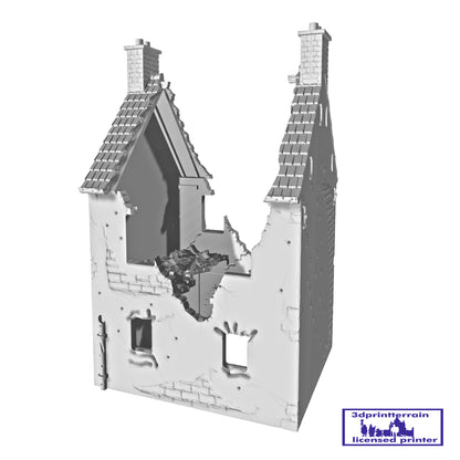 Normandy Town House Destroyed 4