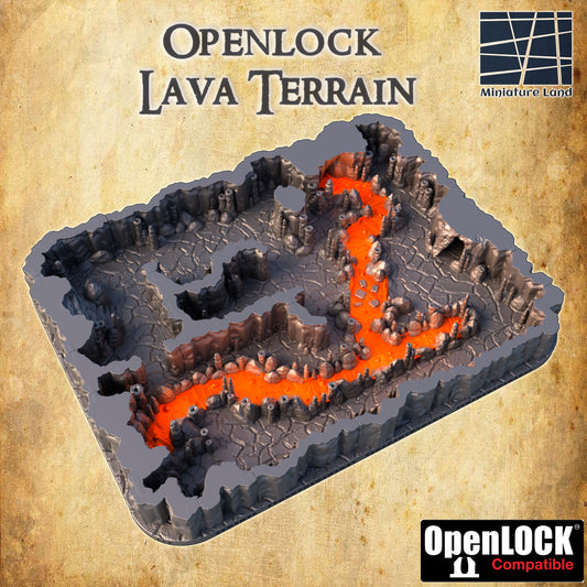 Openlock Lava Terrain