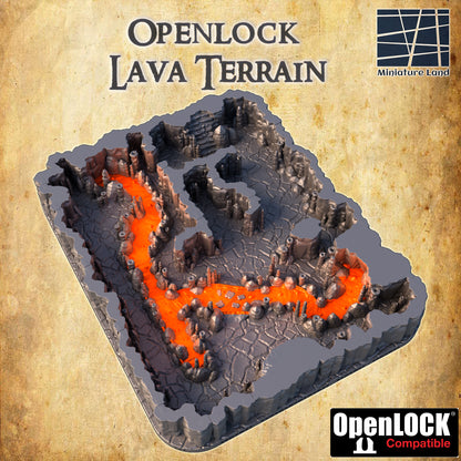 Openlock Lava Terrain