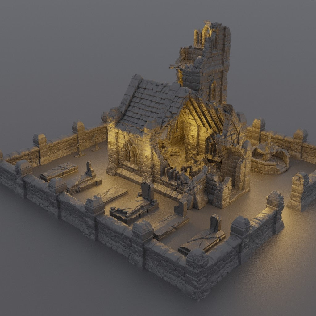 Ruined Small Church
