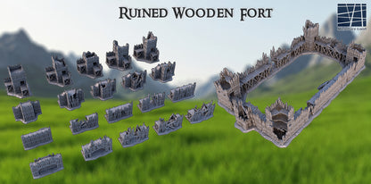 Ruined Wooden Fort