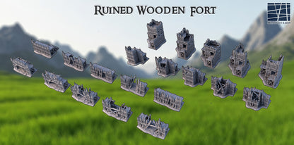 Ruined Wooden Fort