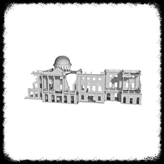 STL Files Central Capitol Building Ruin