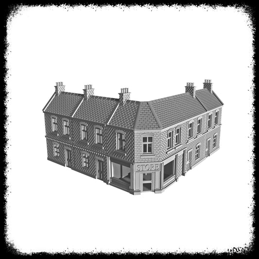 STL Files Collection Terrace Houses