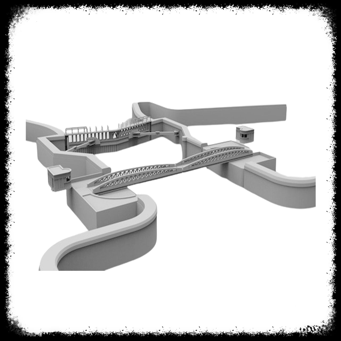 STL Files Dock Walls