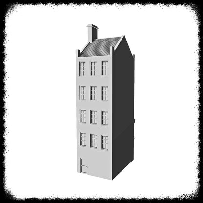 STL Files Dutch Block City 3