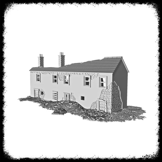 STL Files Normandy House 09