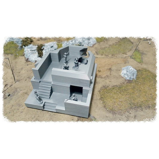 STL Files Flak Command Bunker