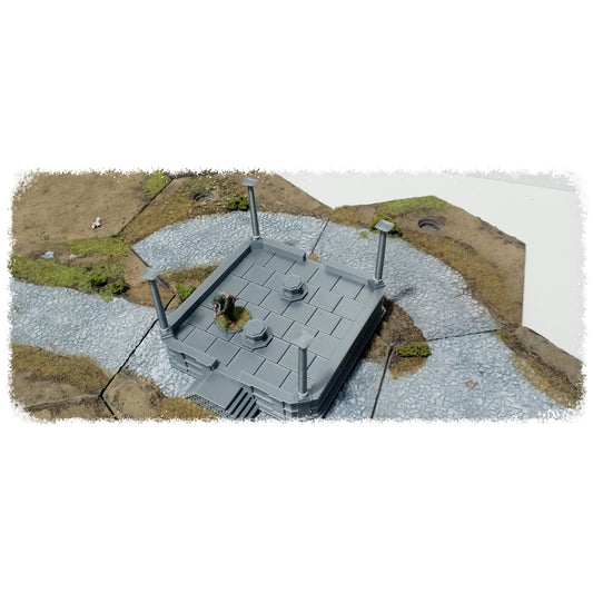 STL Files Kelly's Heroes Town Square