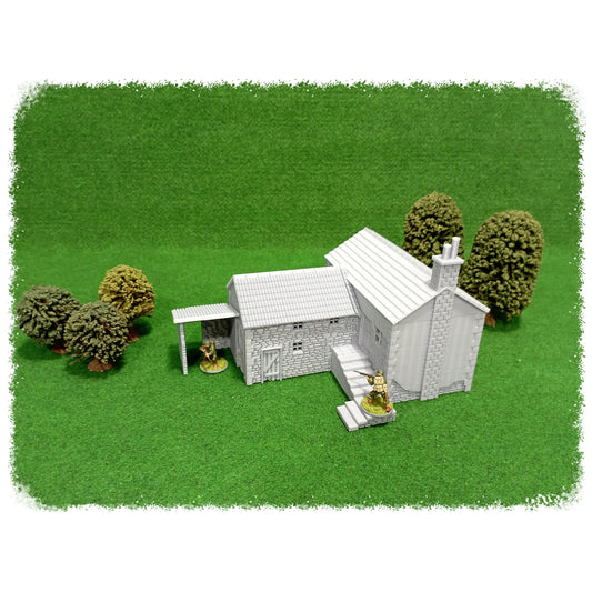 STL Files Normandy House 04