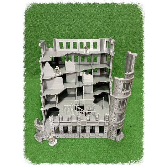 STL Files Stalingrad Building Ruined