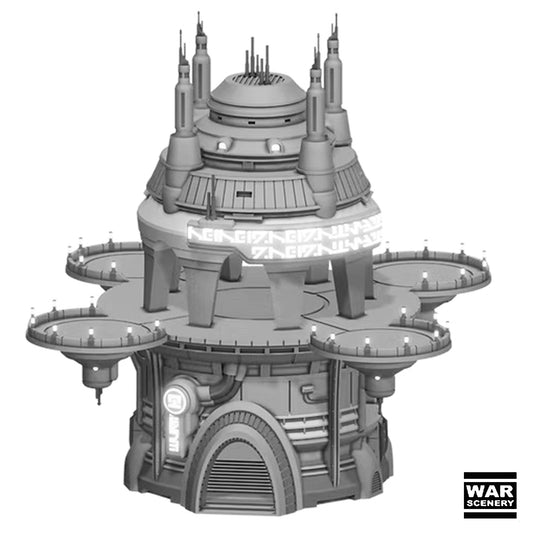 Sci-Fi Luxurious Tower Bar
