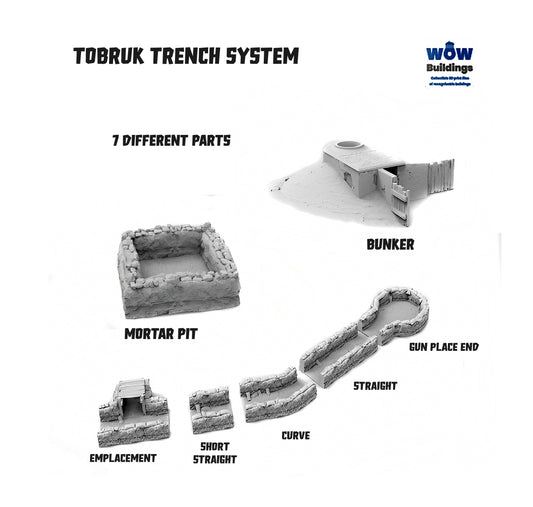 Tobruk Trench & Bunker