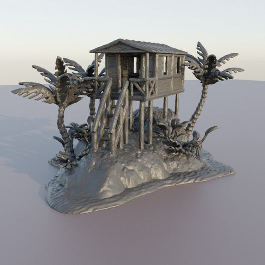 Small Island Hut