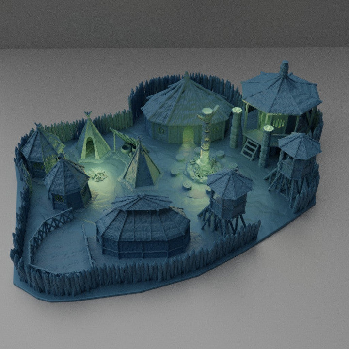 Small Jungle Village