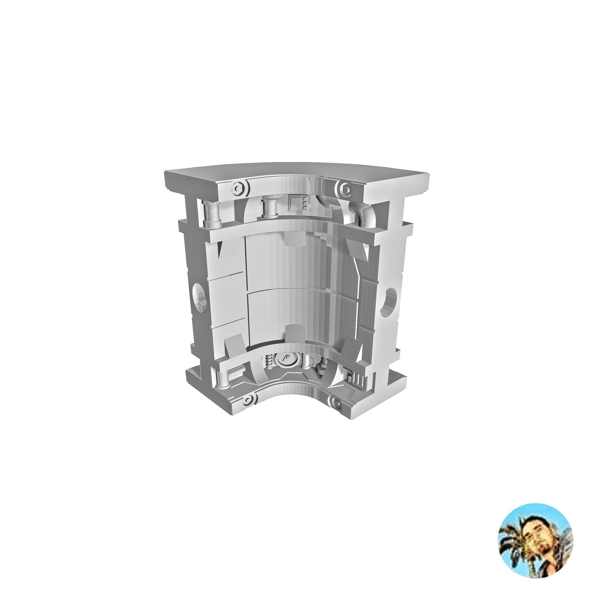 Small Wall Link Corner – WAWBattlefield