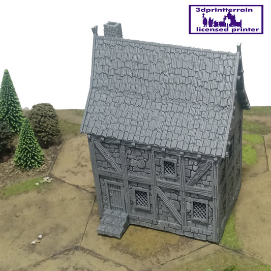 Stone Timbered House 1