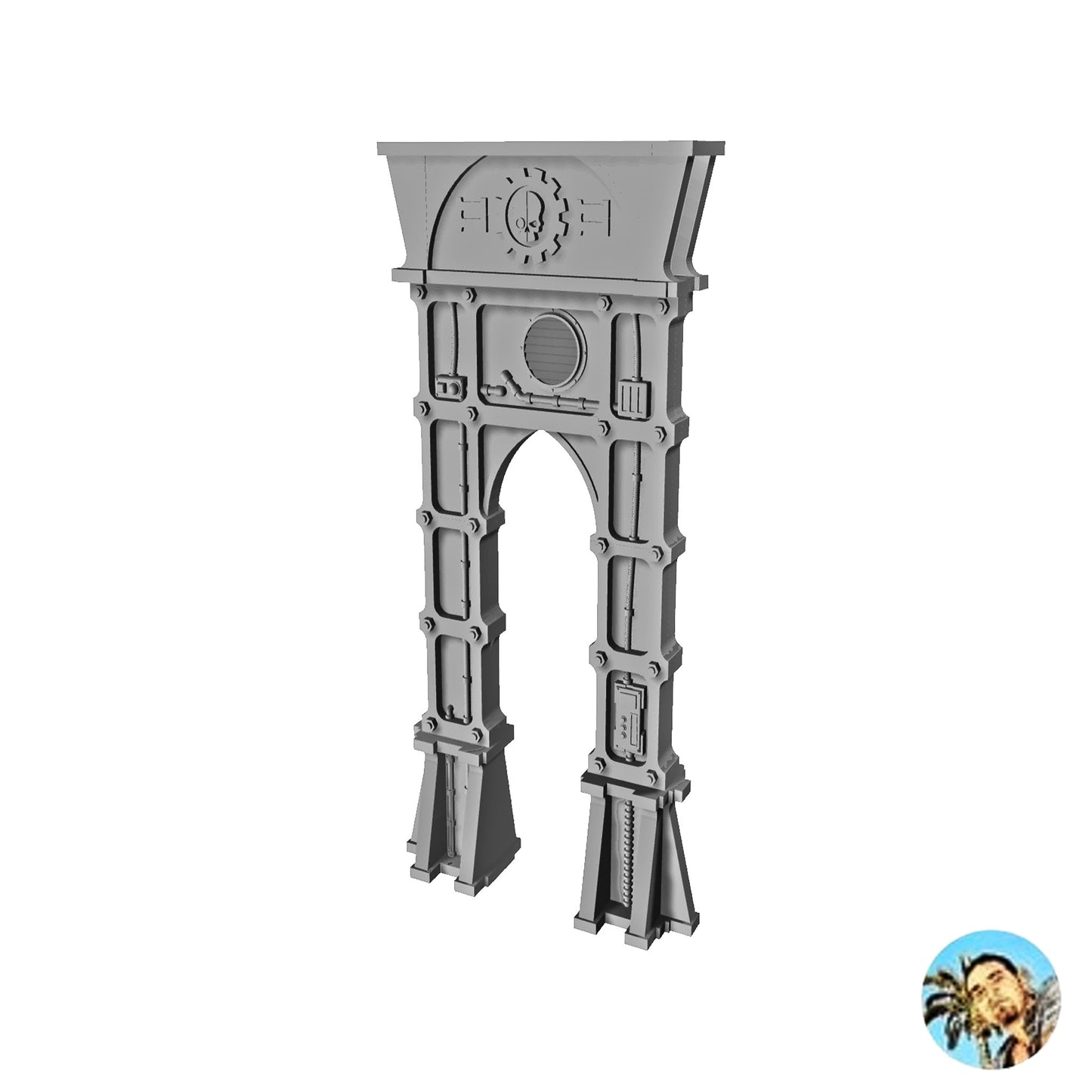 Support Pillar 122mm Model A