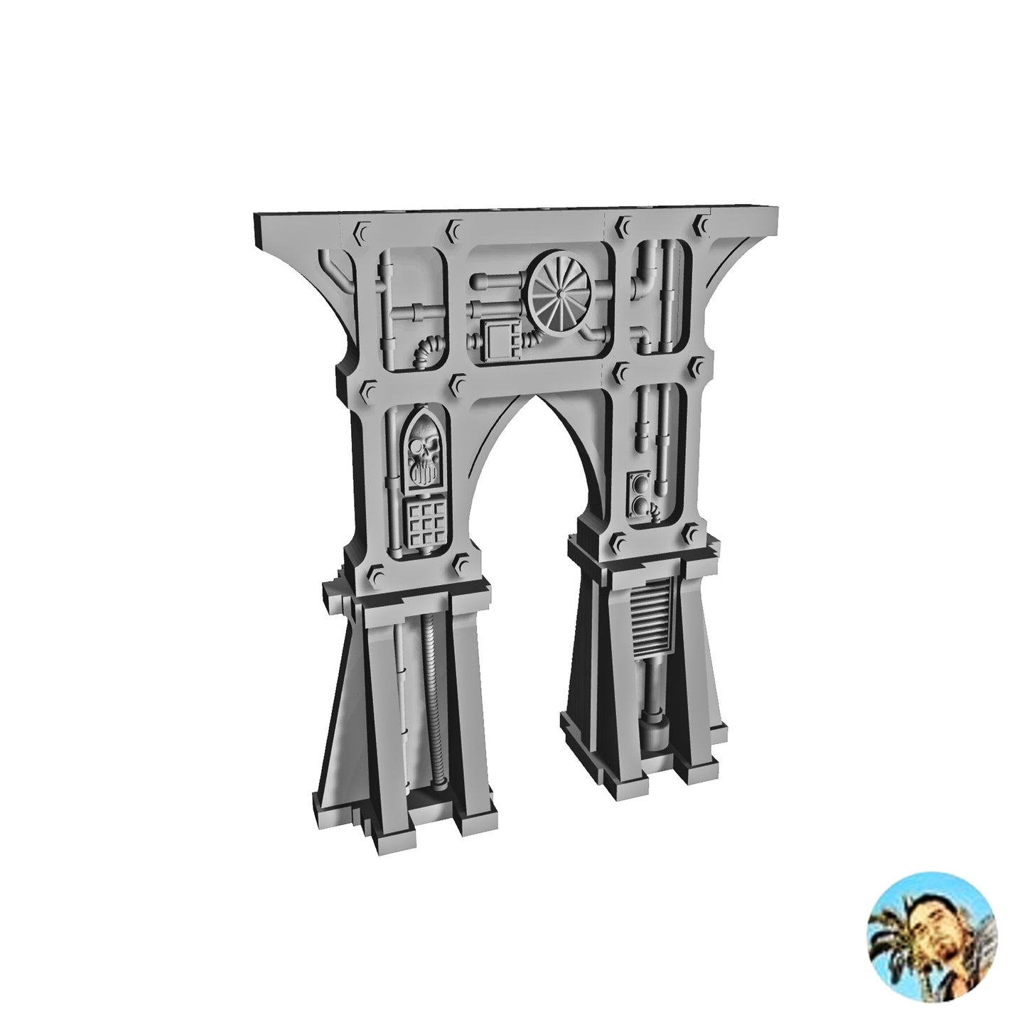 Support Pillar 61mm Model B