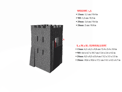 Norman Castle Single Parts