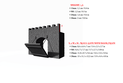 Norman Castle Single Parts
