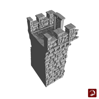 Castle Argent Walls Breton Border Fortress