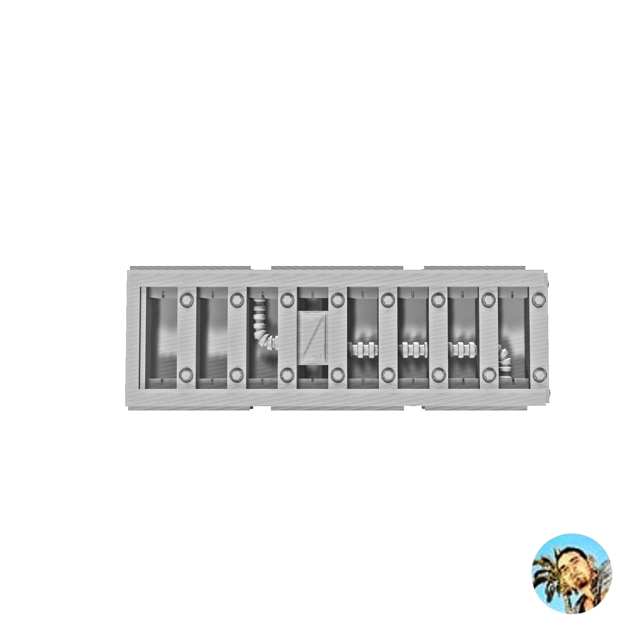 Wall Link Ladder 61mm Model B – WAWBattlefield