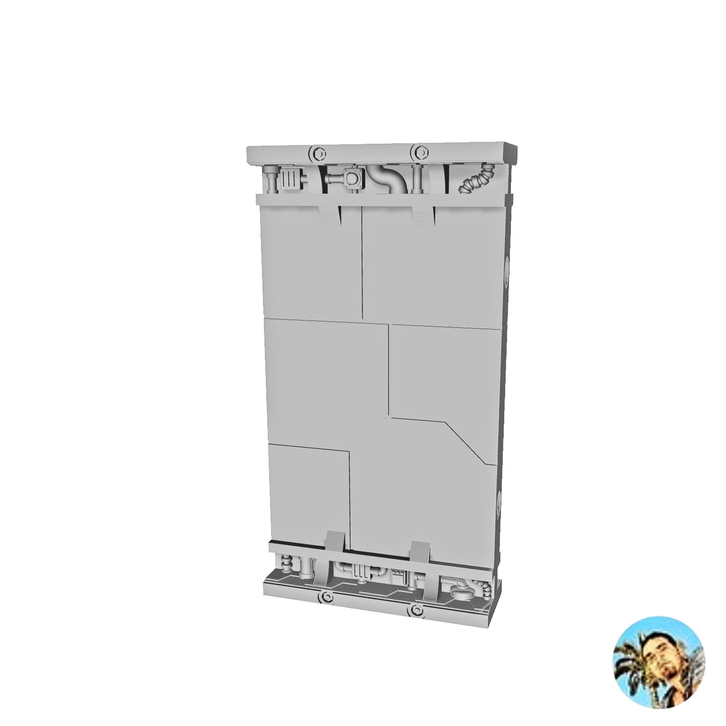 Wall Link Short Pipeline Model A
