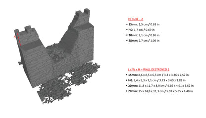 Single Parts Town Wall C