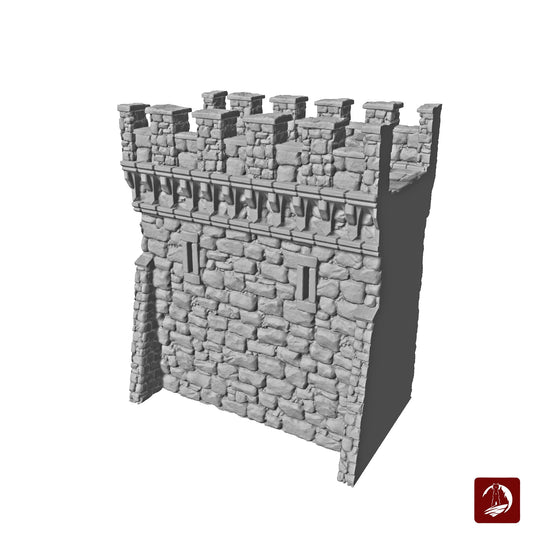 Castle Argent Walls Breton Border Fortress