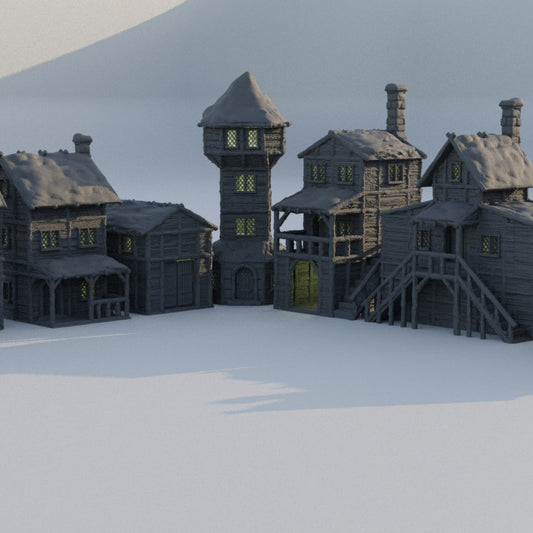 Winter Forest Village