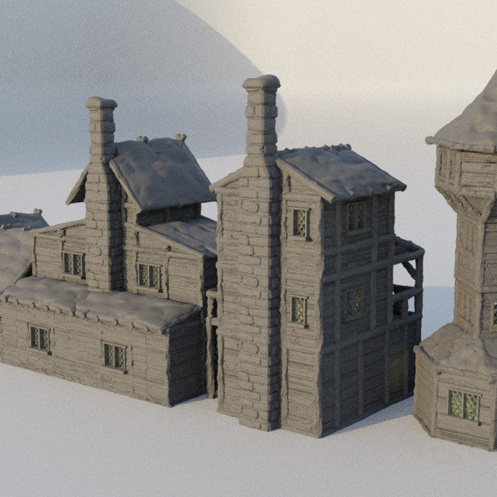 Winter Forest Village