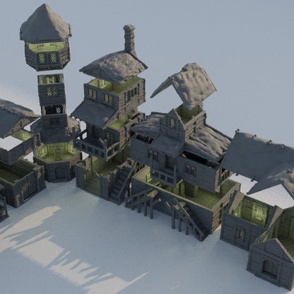 Winter Forest Village
