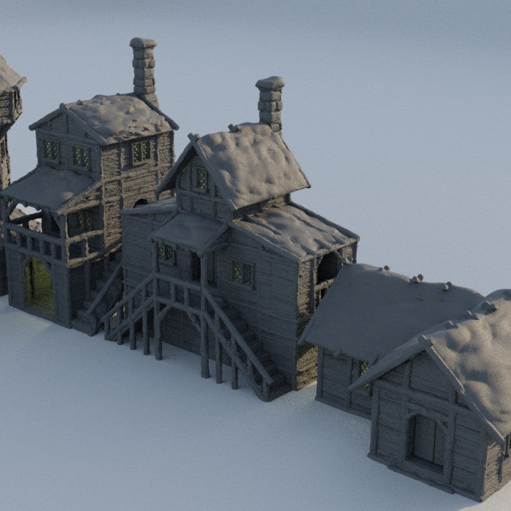 Winter Forest Village
